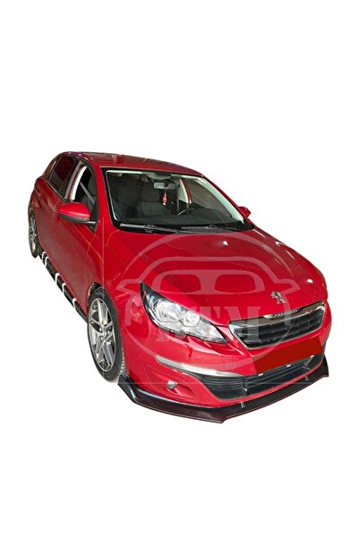 Otowinn Peugeot 308 Ön Karlık 3 Parça Piano Black Tampon Lip