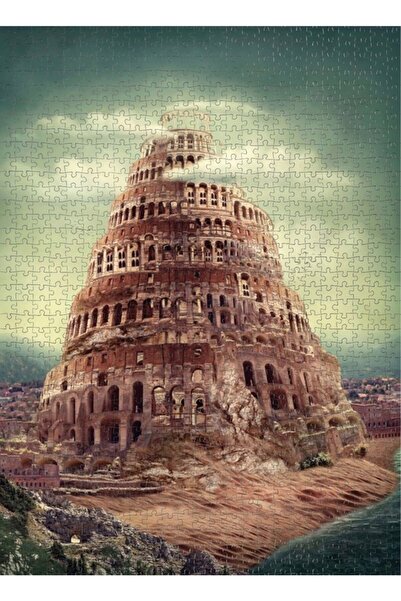 Nova Puzzle Nova 1000 Piece Babylon Tower Puzzle
