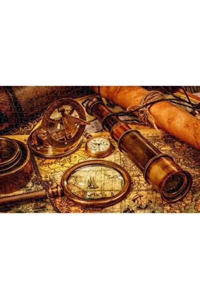 Nova Puzzle 2x2000 Parça Antika Saatler Ve Yeni Hedefler Puzzle Seti
