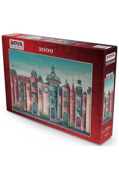 Nova Puzzle لغز 2000 قطعة - بلد الكتب السحرية