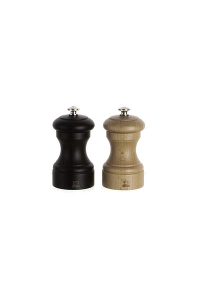 Peugeot Bistro Black Pepper And Salt Mill Set 10 Cm