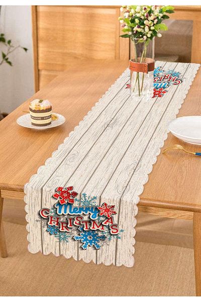 Realhomes Καλά Χριστούγεννα Digital Printed Modern Runner