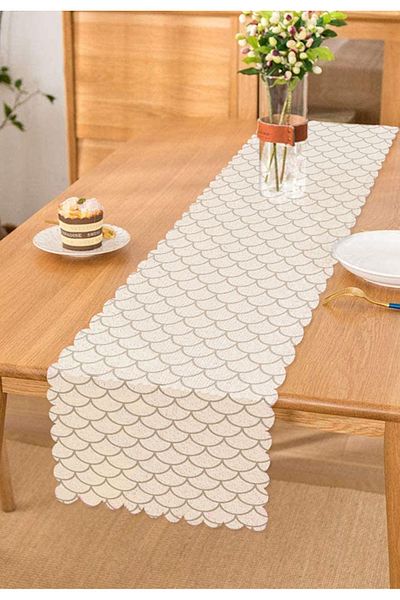 Realhomes Ψηφιακό τυπωμένο δρομέα με γεωμετρικό σχέδιο προσαρμοσμένης σχεδίασης