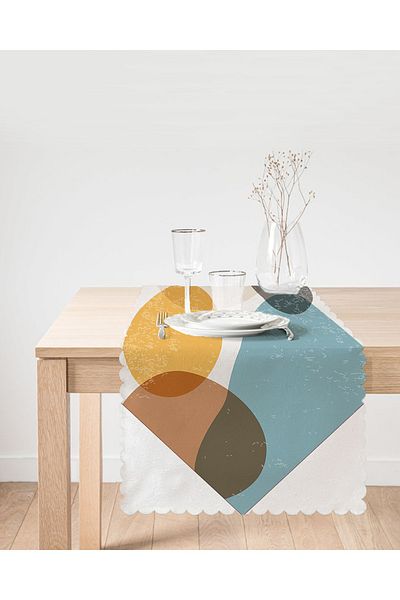 Realhomes Προσαρμοσμένη σχεδίαση Digital Printed Modern Runner