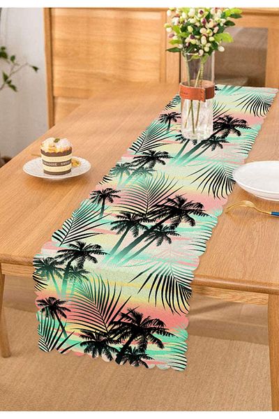 Realhomes Livense Palm Leaves Special Design Runner