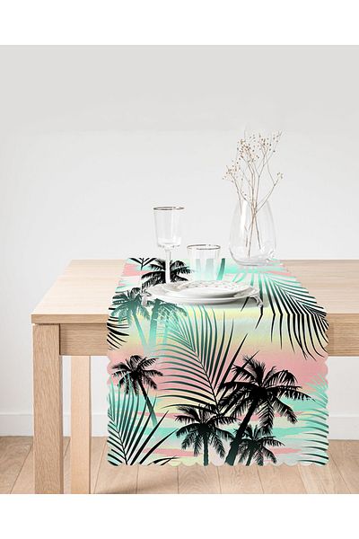 Realhomes Livense Palm Leaves Special Design Runner