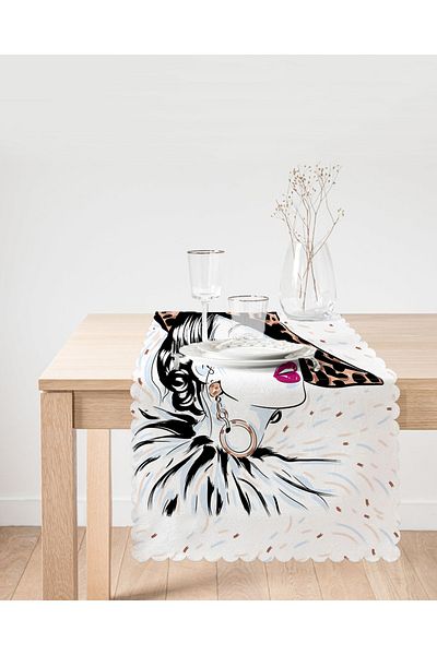 Realhomes Προσαρμοσμένη σχεδίαση Digital Printed Modern Runner
