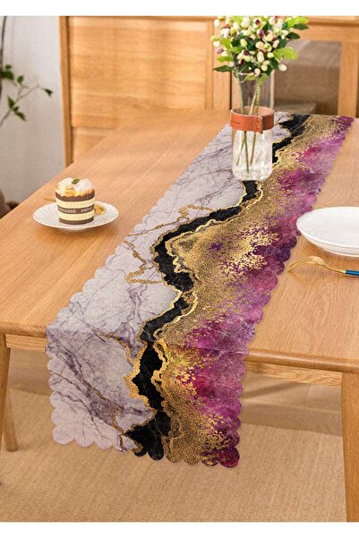 Realhomes Alergăr modern cu model cu aur alb și design special