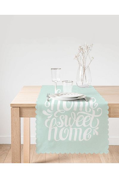 Realhomes Alergăr imprimat digital Home Sweet Home