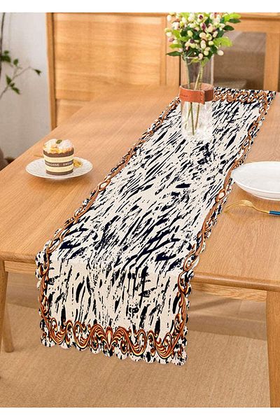 Realhomes Zebra Motif Special Design Digital Printed Modern Runner