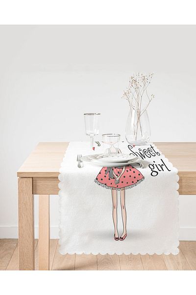 Realhomes Fashion Girl Digital Printed Modern Runner