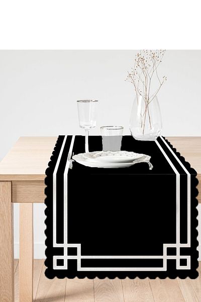 Realhomes Alergăr decorativ cu imprimare digitală cu design special