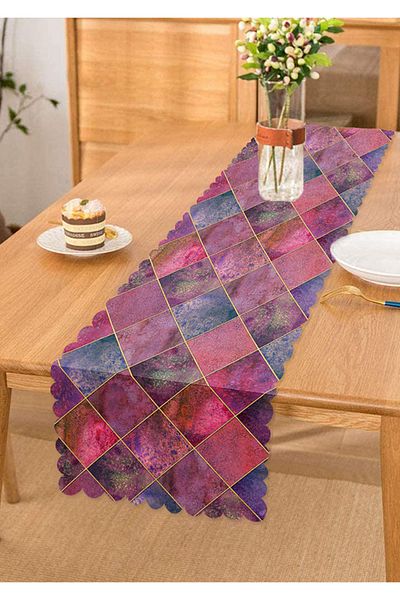 Realhomes Geometric Powder Colors Μοντέρνα Σχεδιασμένη Διακοσμητική Ειδική Σχεδίαση Runner