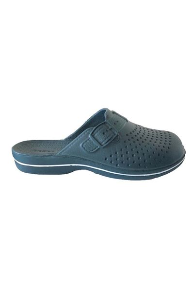 GEZER 8678 Navy Blue κλειστές ανδρικές παντόφλες μπάνιου/κήπου