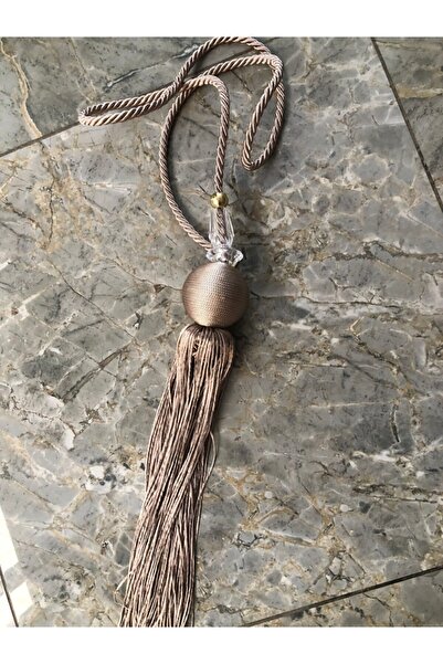 lovelyhome35 Vizon Renk Perde Orta Sarkıt Aksesaurı