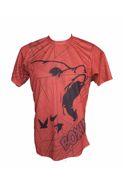 REMEGE Boxing & Kickboxing T-Shirt / Digital Printed Athlete T-Shirt