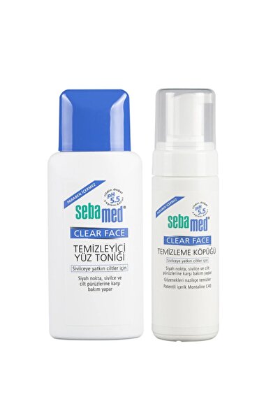 Sebamed Temizleme Köpüğü150 Ml & Temizleyici Yüz Toniği150 Ml