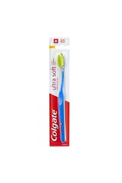 Colgate فرشاة أسنان فردية فائقة النعومة من كولجيت - هدية قناع الطين (قطعة واحدة)
