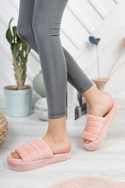 Moda Frato Modafrato Smt-01 Γυναικείες παντόφλες εσωτερικού χώρου για εξωτερικούς χώρους Χειμερινές παντόφλες