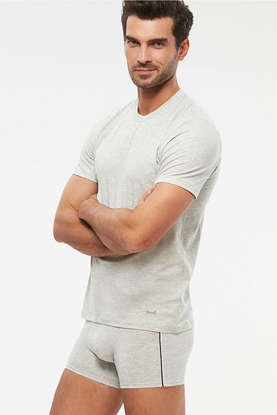 Kom Crew Neck 2-Piece Men's Undershirt