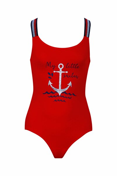 Kom Vega Marine Themed Girl's Swimsuit
