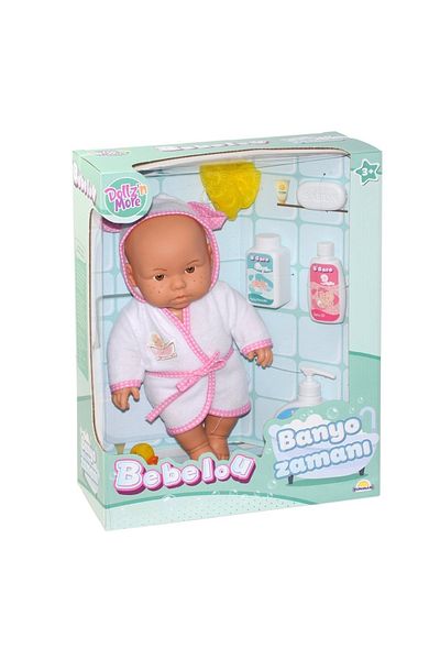 Sunman Child 030031   Sunman, Bebelou Bath Time Baby Set, 35 cm / +3 Years