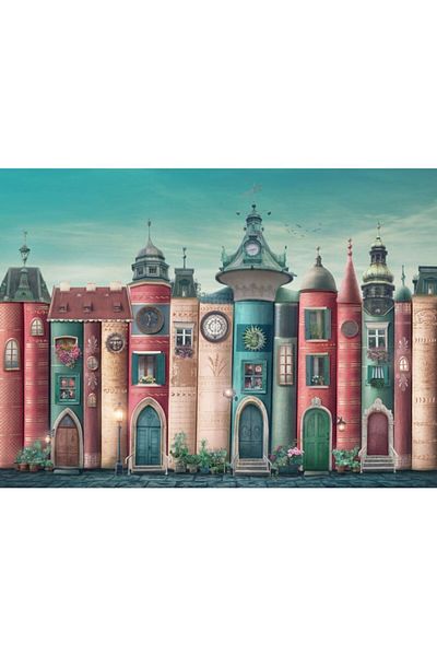 Nova Puzzle Nova 1000 Piece Magic Books Country Puzzle