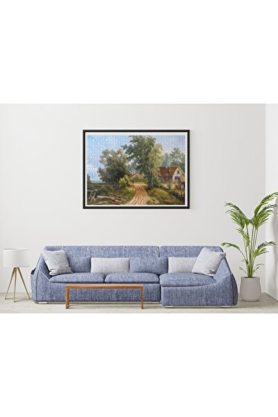 Nova Puzzle A Ordinary Day in the Village Road 1000 Piece Puzzle