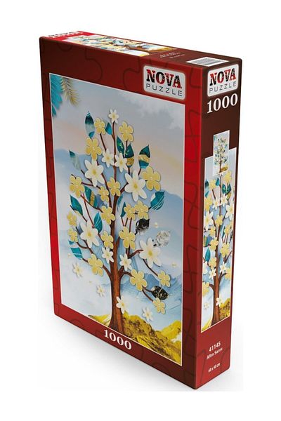 Nova Puzzle 1000 Piece Gold Colored Tree Puzzle