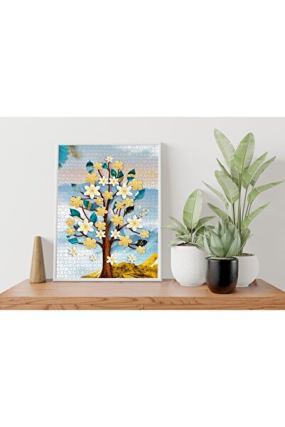 Nova Puzzle 1000 Piece Gold Colored Tree Puzzle