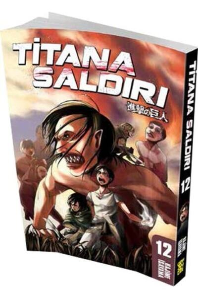 Gerekli Şeyler Yayıncılık Titana Saldırı 12 - - Hajime Isayama Kitabı
