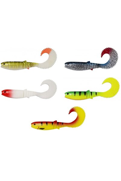 Savage Gear Lb Cannibal Curtail Bulk Box 10 Cm 5 Gr Silikon Yem Red Head
