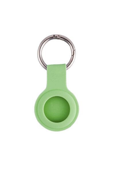 UnDePlus Airtag Silicone Keychain Case 01 Turquoise