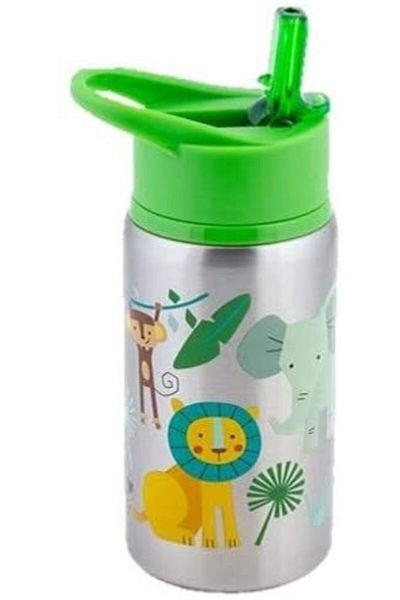 Stephen Joseph Stainless Steel Animal World - Drinker