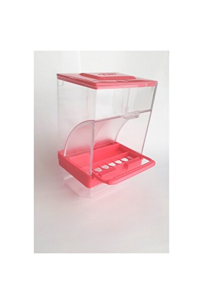 Genel Markalar T Pet Profesyonel Bölmeli Akıllı Yemlik (kırılmaz) Pembe