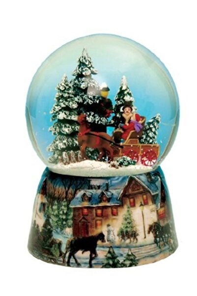 Kakosan Müzikli Biblo Kar Küresi 48082 Carriage Snow Globe