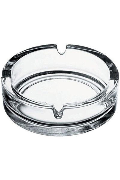 Paşabahçe Glass Ashtray Glass Ash Tray 54036 2 Pieces