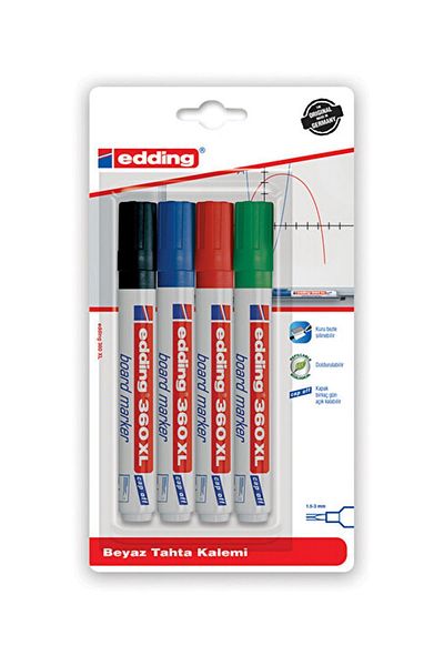 Edding Brand: Eddıng Mixed Wooden Pen 4 Colors Category: Secretarial