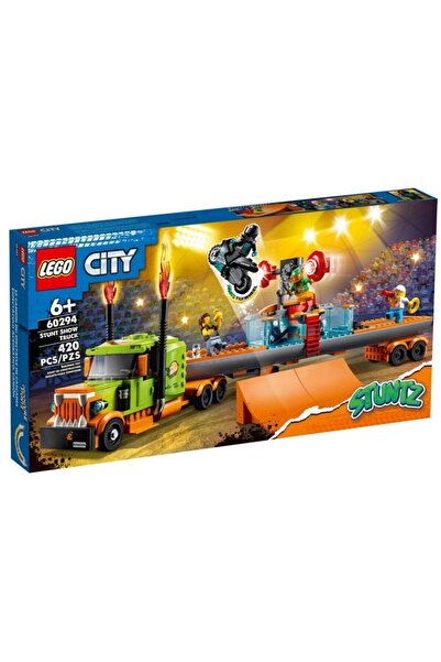 LEGO City Stuntz Gösteri Kamyonu - Stunt Show Truck 420 Parça 60294
