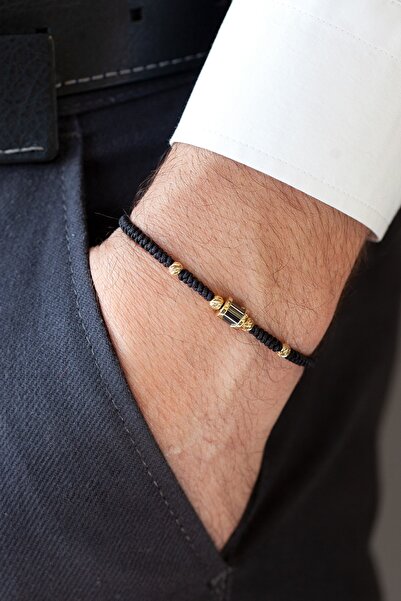 Uşaklıhafız kuyumculuk 14 Ayar Altın Dorikalı Erkek Bileklik