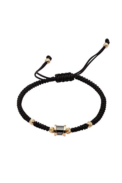 Uşaklıhafız kuyumculuk 14 Ayar Altın Dorikalı Erkek Bileklik