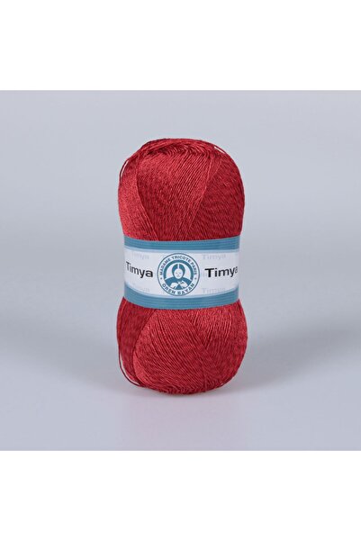 Ören Bayan Timya Parlak Mısır Pamuğu Örgü Ipi 100gr 5908 Kırmızı