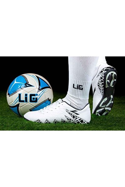 LIG Ανδρικά παπούτσια Crampon μεγάλου μεγέθους Soma White