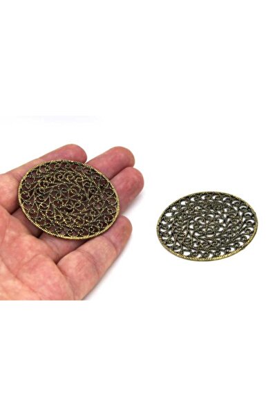 yfhobi 1 Adet - 51 Mm, Kolye, Fular Ve Iğne Oyası Aparatı, Metal Takı Malzeme...