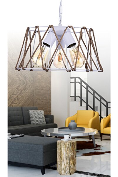 polataydinlatma Elis 3 Lü Yuvarlak Beyaz