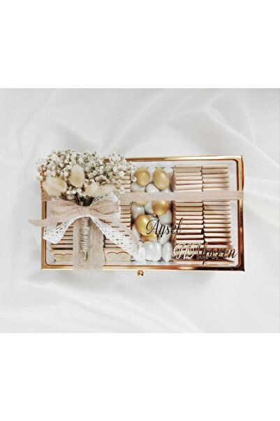 Genel Markalar _cam Tepsi Kız Isteme Çikolatası En Güzel Hediyelik ,söz Çikol...