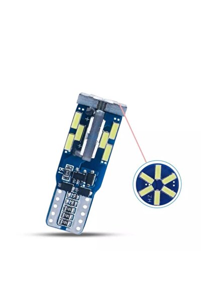 WALZEN T10 30 Ledli Dipsiz W5w Beyaz Park Plaka Ampulü (2 Adet)