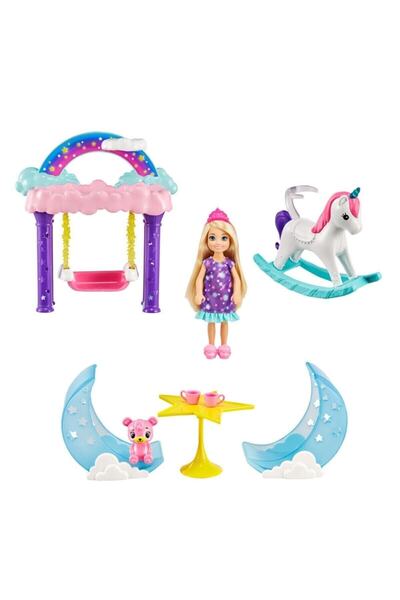 Barbie Dreamtopia Chelsea Ve Eğlenceli Dünyası Oyun Seti Gtf48-gtf50