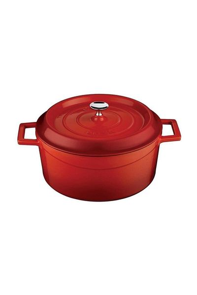 Lava Cast Iron Trendy Deep Saucepan Round 24 Cm