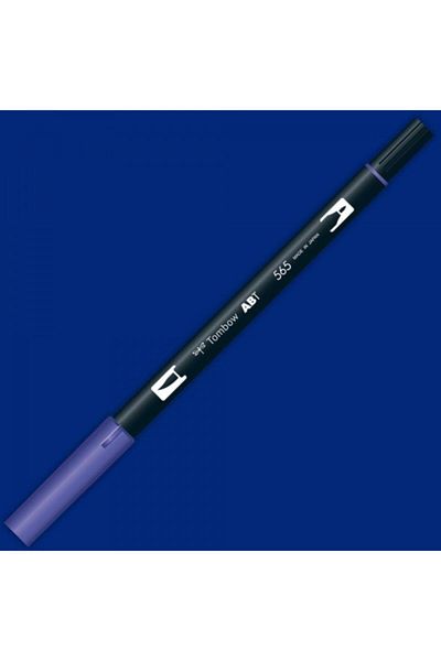 Tombow Ab-t Dual Brush Pen Graphic Pen - Deep Blue